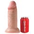 King Cock 10 Dildo (25cm) - Natural