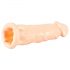 You2Toys Silicone - Extending Penis Sleeve (Natural) - 19cm 