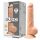 Silexd 9.5 - Suction Base Dildo - 24cm (Natural)