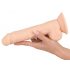 Silexd 9.5 - Suction Cup Dildo - 24cm (Natural) 