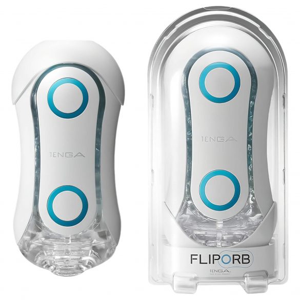 TENGA Flip Orb Rush Super Masturbator (Turquoise-White) 