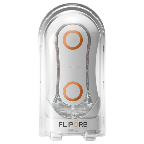 TENGA Flip Orb Crash - Super Masturbator (Orange-White) 