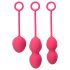 Svakom Nova - 3-Piece Kegel Ball Set (Red) 