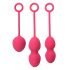 Svakom Nova - 3-Piece Kegel Ball Set (Red) 