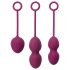 Svakom Nova - 3-piece Kegel Ball Set (Purple) 