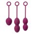 Svakom Nova - 3-piece Kegel Ball Set (Purple) 