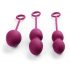 Svakom Nova - 3-piece Kegel Ball Set (Purple) 