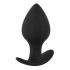 Black Velvet - Silicone Anal Dildo Set (3-Piece) - Black 