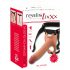 Realistixxx Strap-on - Hollow, Realistic Dildo (Natural) 