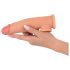 Realistixxx - Ball Ring Extended Penis Sleeve - 19cm (Natural) 