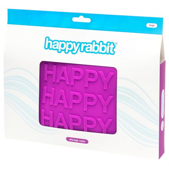 HappyRabbit - Sex Toy Case (Purple) - Large 