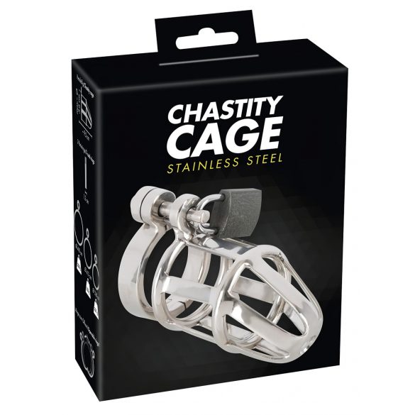 You2Toys - Metal Chastity Cage with Lock 