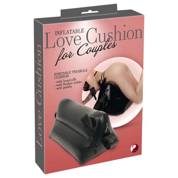 You2Toys Love Cushion - Inflatable Sex Pillow Set (Black) 