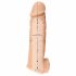 Realistixxx - Cock Sleeve with Testicle Ring - 6.3in (Natural) 