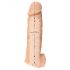 Realistixxx - Cock Sleeve with Testicle Ring - 6.3in (Natural) 