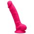 Silexd 7 - Flexible Suction Cup Dildo - 17.5cm (Pink) 