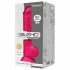 Silexd 9.5 - Malleable Suction Cup Dildo - 24cm (Pink) 