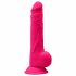 Silexd 9.5 - Malleable Suction Cup Dildo - 24cm (Pink) 