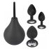 Black Velvet - Anal Plug Set (4-piece) - Black