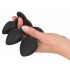 Black Velvet - Anal Dildo Set (4-Piece) - Black 