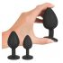 Black Velvet - Anal Plug Set (4-piece) - Black