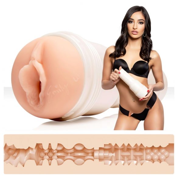 Emily Willis Squirt Fleshlight - Realistic Vagina (Natural) 