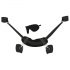 Bad Kitty - Neck-Wrist-Ankle Restraints (Black)