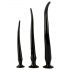 You2Toys - Extra Long Anal Dildo Set (3 Pieces) - Black 