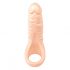 Realistixxx Double F - Realistic Dildo with Cock Ring (Natural) 