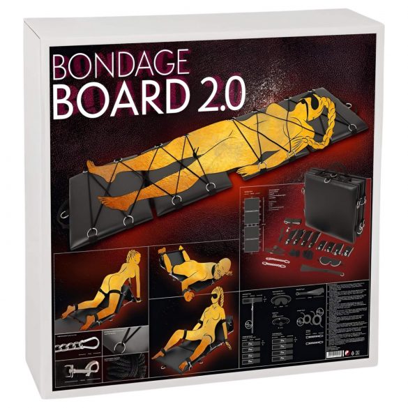 You2Toys Bondage Board 2.0 - Portable Restraint Bed Set