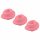 Womanizer Premium Eco - Replacement Suction Heads - Pink (3 Pack)  - M