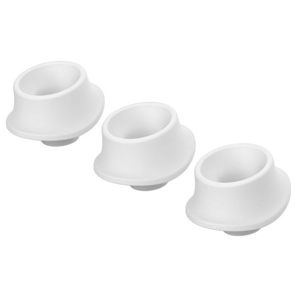 Womanizer L - Replacement Suction Cups Set - White (3pcs) - Large 