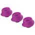 Womanizer L - Replacement Suction Head Set - Purple (3 pieces) - Large