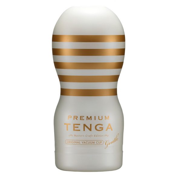 TENGA Premium Gentle - Disposable Masturbator (White) 