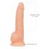 Naked Addiction 8 - Realistic Dildo with Suction Cup (20cm) 