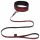 Fifty Shades of Grey - Collar with Leash (Black-Red)