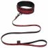 Fifty Shades of Grey - Collar with Leash (Black-Red) 