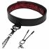 Fifty Shades of Grey - Nipple Clamps with Collar (Black-Red) 