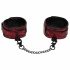 Fifty Shades of Grey - Ankle Cuffs (Black-Red) 