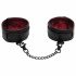 Fifty Shades of Grey - Ankle Cuffs (Black-Red) 