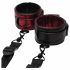 Fifty Shades of Grey - handcuff set (black-red) 