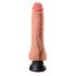 Deluxe Real Feel No.7 - Realistic Vibrator with Scrotum (Natural) 