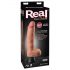 Deluxe Real Feel No. 9 - Lifelike Dildo Vibrator (Natural) 