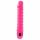 Classic Candy Twirl - spiral dildo vibrator (pink) 