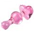 Icicles No. 75 - Heart-Shaped Glass Anal Dildo (Pink)