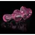 Icicles No. 75 - Heart Glass Anal Dildo (Pink) 