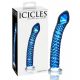 Icicles No. 29 - Spiral Glass Dildo (Blue) 