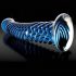 Icicles No. 29 - Spiral Glass Dildo (Blue) 