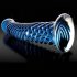 Icicles No. 29 - Spiral Glass Dildo (Blue)