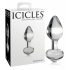 Icicles No. 44 - Tapered Glass Anal Dildo (Clear)